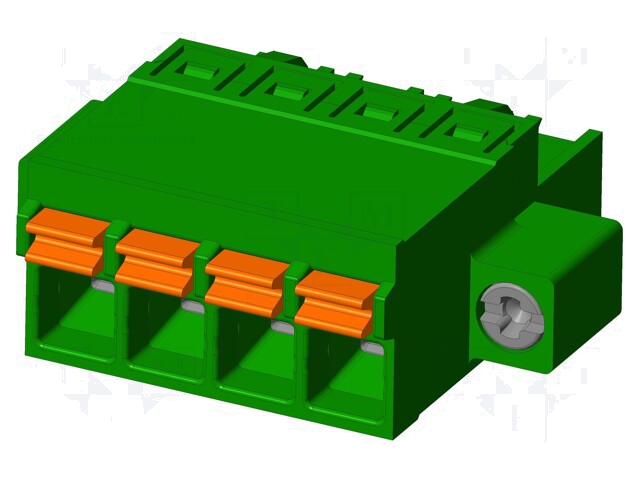 Connector: ontkoppelbare terminal strip; stekker; vrouwelijk Connector: ontkoppelbare terminal strip; stekker; vrouwelijk